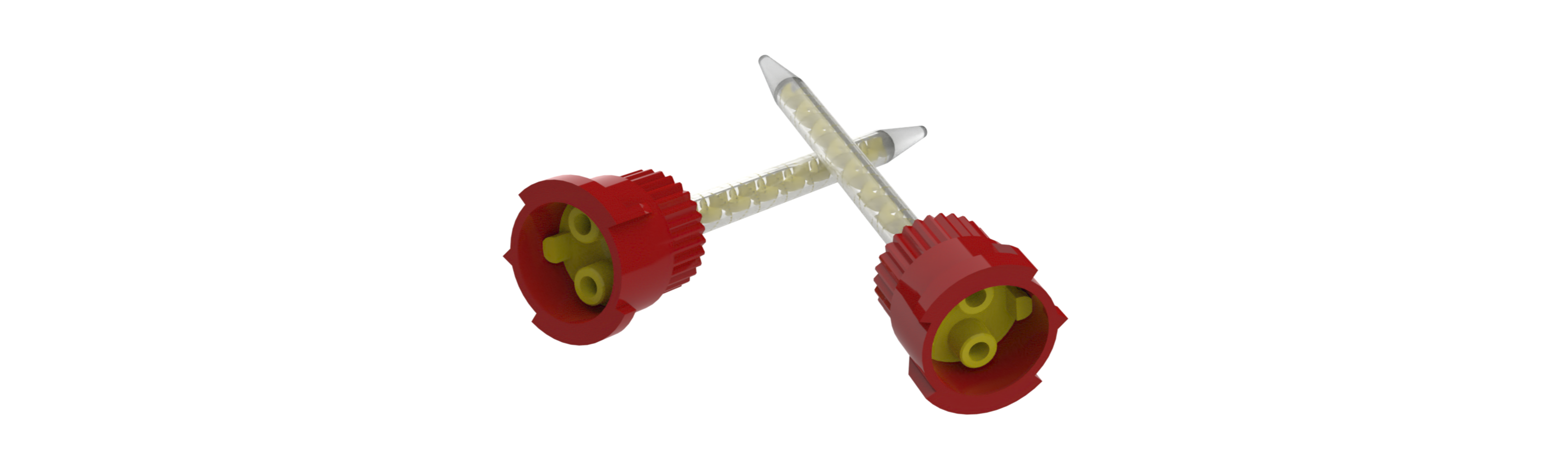 Static Mixing Tube - SMF Series: Twist-Lock Static Mixer